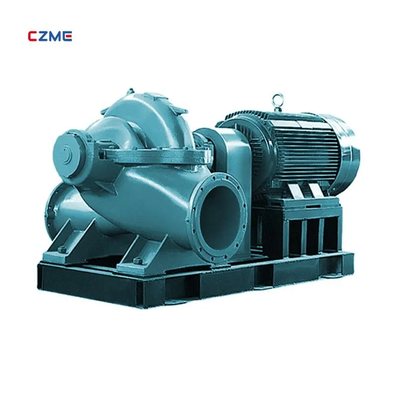 Pompe centrifuge à double-aspiration à haut-efficacité